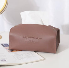 Load image into Gallery viewer, Leather Tissue Case レザーティッシュケース
