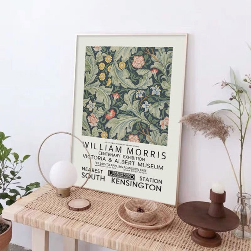 六畳の憩 William Morris Hanging Paintings ウィリアム・モリス