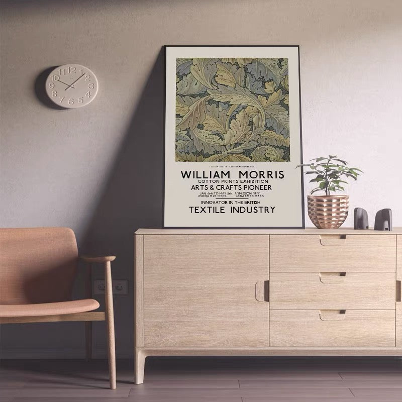 六畳の憩 William Morris Hanging Paintings ウィリアム・モリス