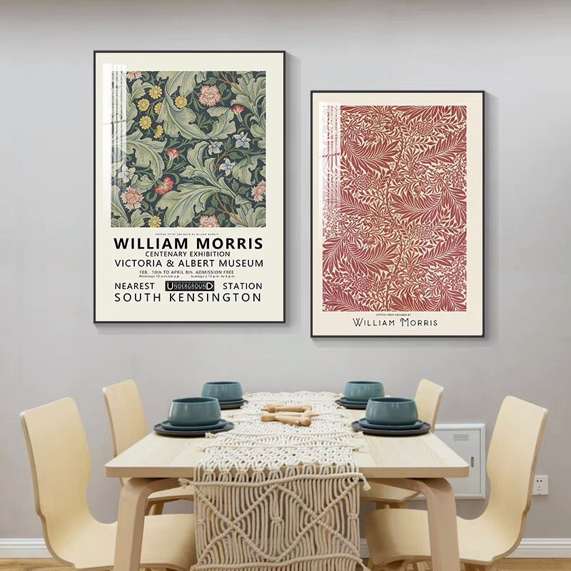 六畳の憩 William Morris Hanging Paintings ウィリアム・モリス