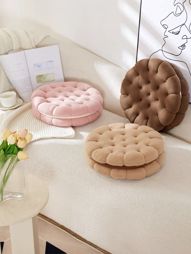 3Color Cookie Cushion クッキークッション