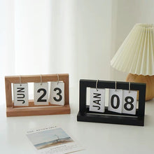 Load image into Gallery viewer, Wooden Calendar Ornament 木製カレンダースタンド
