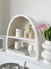 画像をギャラリービューアに読み込む, Nordic Fan-shaped Shelf 北欧風扇形の物置棚
