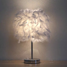 Load image into Gallery viewer, White Feather Lamp ホワイト羽のランプ
