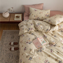 画像をギャラリービューアに読み込む, Pink Flowers Bedding Set ピンクフラワー寝具カバーセット
