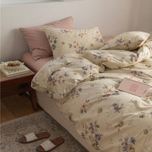 画像をギャラリービューアに読み込む, Pink Flowers Bedding Set ピンクフラワー寝具カバーセット
