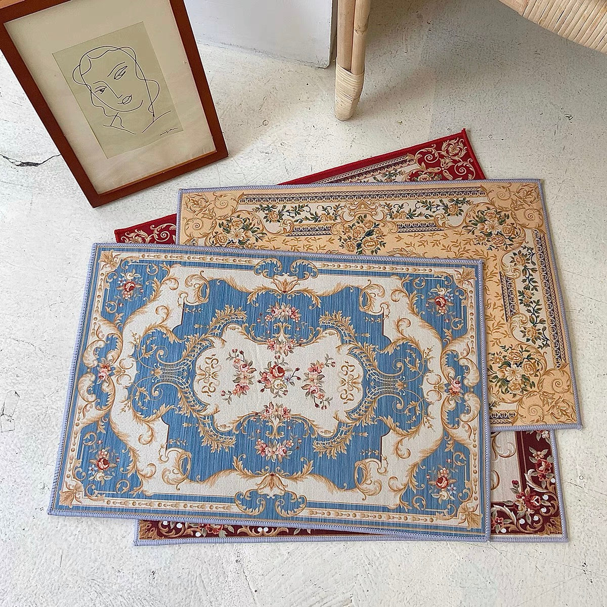六畳の憩 Persian Vintage Rug ルシャのヴィンテージラグ