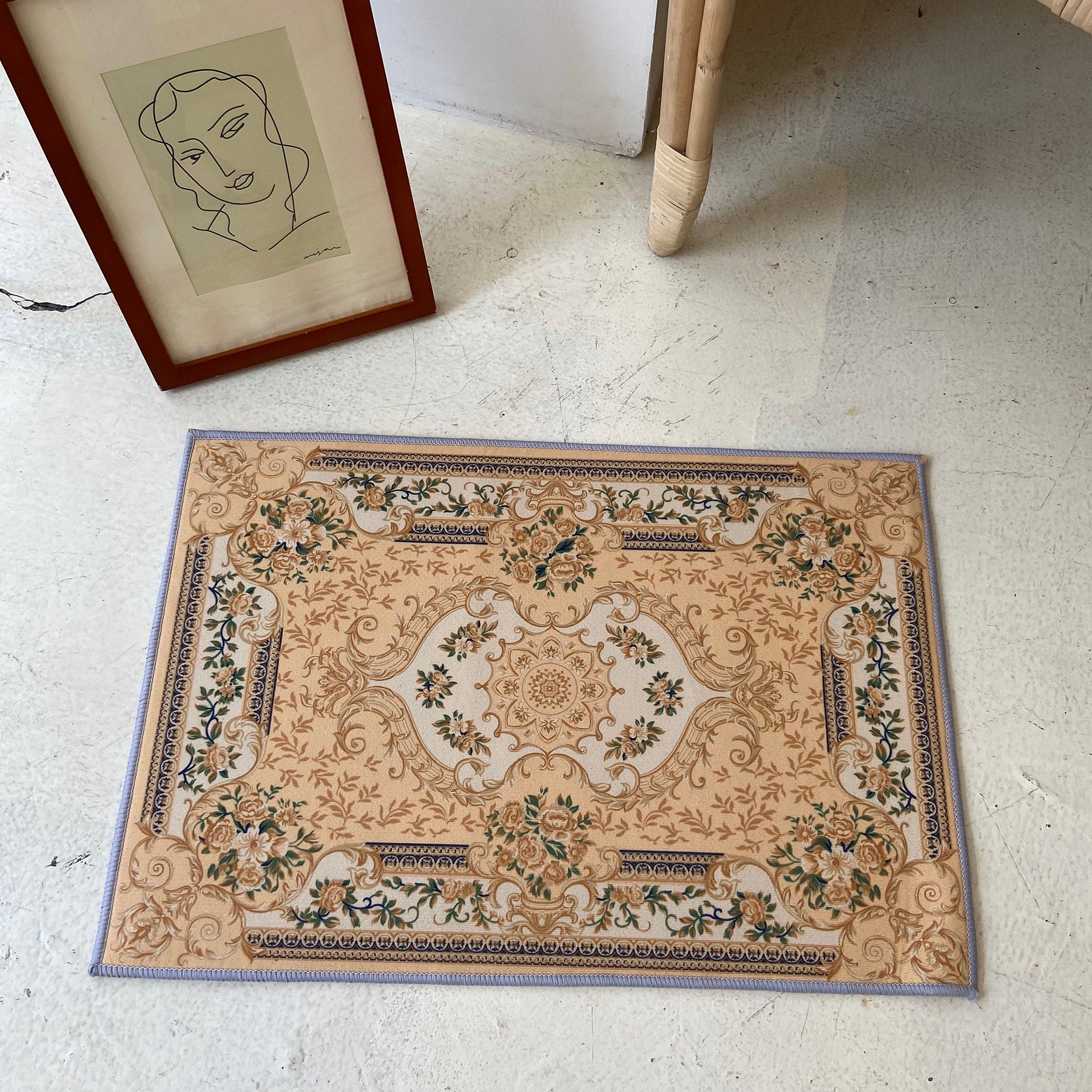六畳の憩 Persian Vintage Rug ルシャのヴィンテージラグ