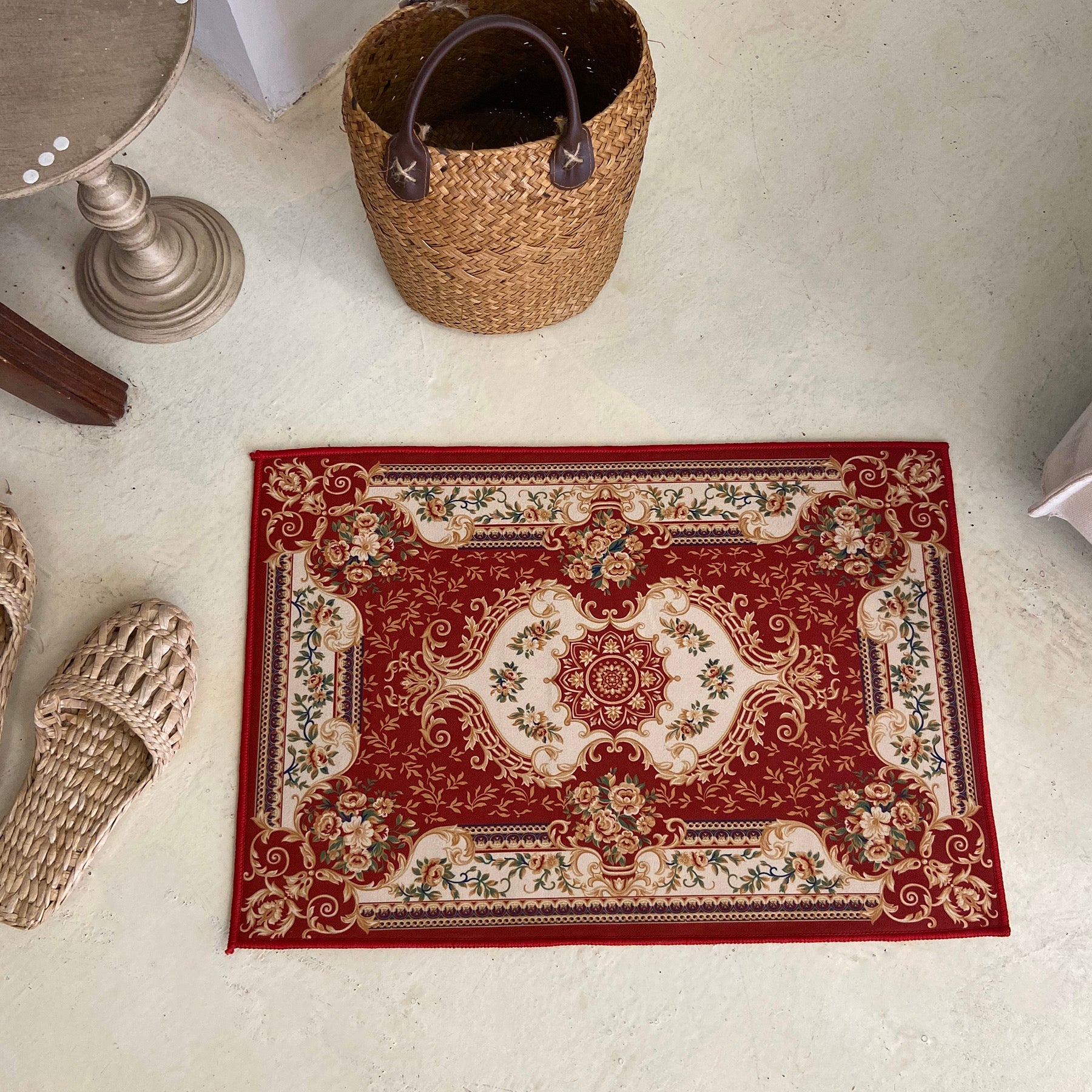 六畳の憩 Persian Vintage Rug ルシャのヴィンテージラグ