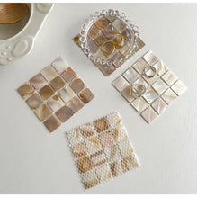 Load image into Gallery viewer, Shell Coasters &amp; Jewelry Tray シェルコースター/ジュエリートレイ
