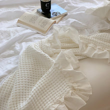Load image into Gallery viewer, Waffle Cotton Blanket ワッフルコットンブランケット
