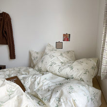 画像をギャラリービューアに読み込む, Vintage Gardenia Bedding Set クチナシ花柄の寝具カバーセット
